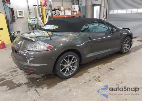 2012 Mitsubishi Eclipse Spyder Gs Sport z USA, uszkodzony, nr VIN 4A37L2EF4CE001543